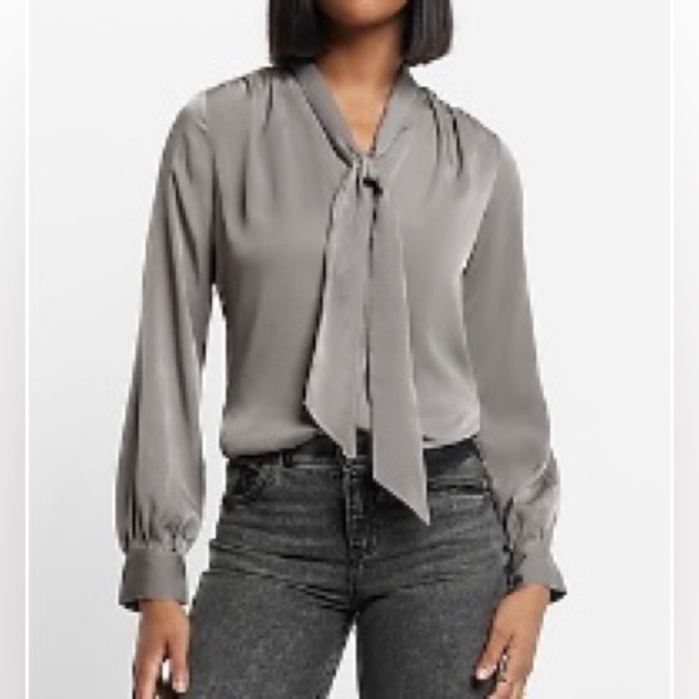 Silk dress shirt
